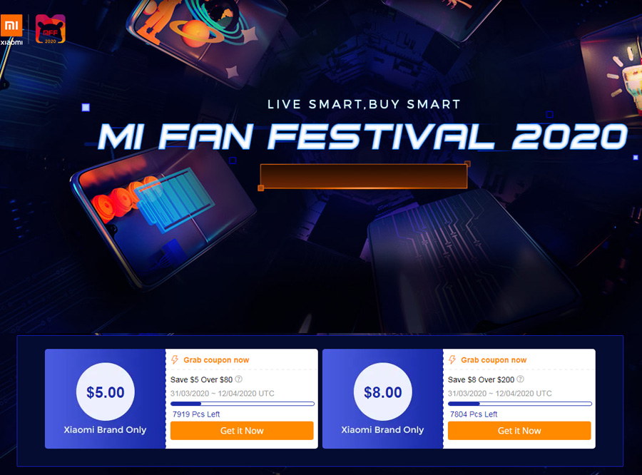 Xiaomi Mi Fan Festival 2020