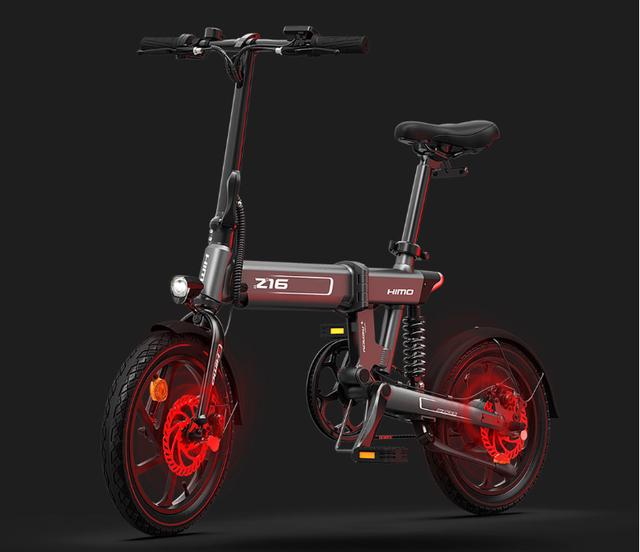 Xiaomi's latest HIMO Z16 Foldable Electric Bicycle in pictures - Gizmochina
