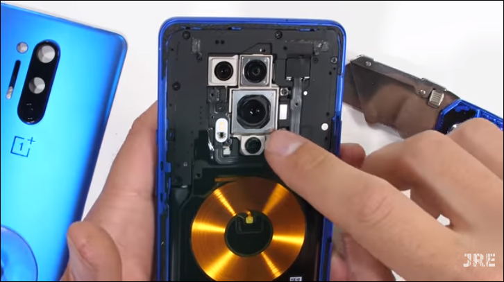 يعرض فيديو OnePlus 8 Pro Teardown مكونات داخلية مرتبة بدقة 1