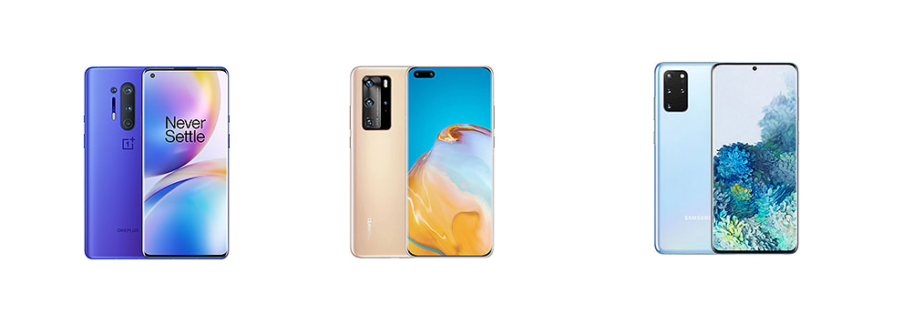 OnePlus 8 Pro vs Huawei P40 Pro vs Samsung Galaxy S20 +: مقارنة المواصفات 120