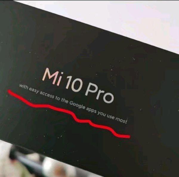 يشير نقش Xiaomi Mi 10 Pro box إلى عدم قدرة Huawei على استخدام خدمات Google