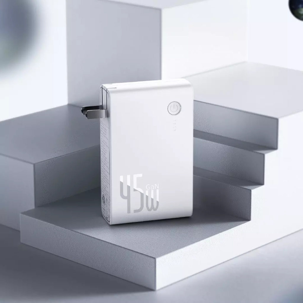 Baseus 45W 2-in-1 GaN charger cum 10,000mAh power bank costs only 199 ...