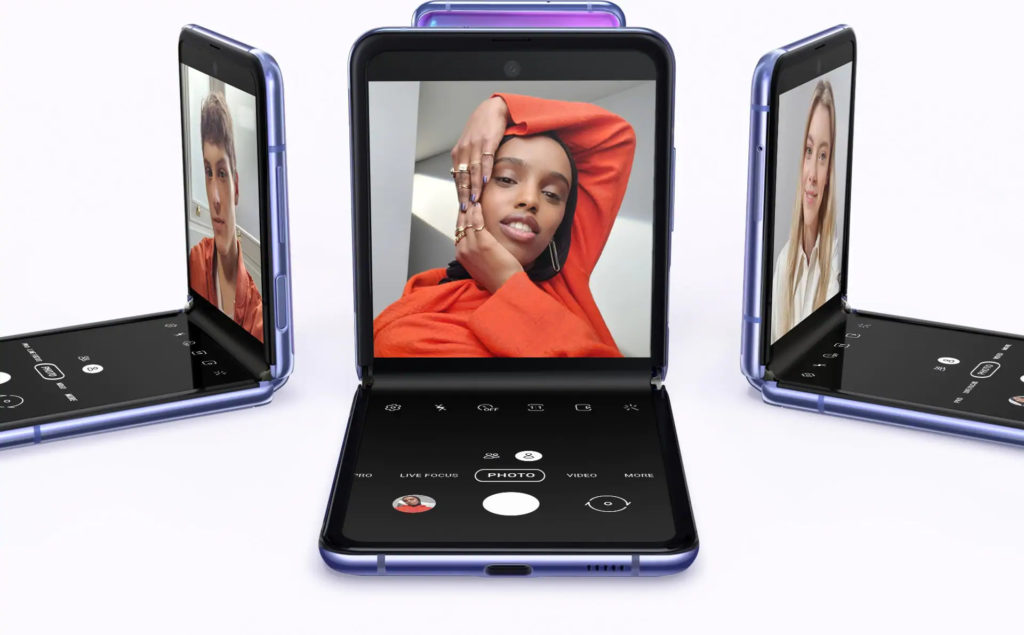 Galaxy Z Flip Flex Mode