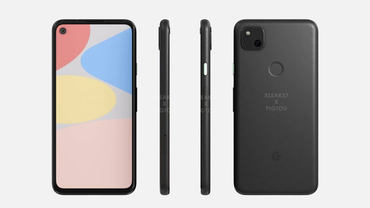 Google Pixel 4a renders showcase the upcoming smartphone's design …