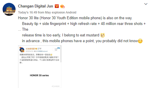 Honor 30 Lite
