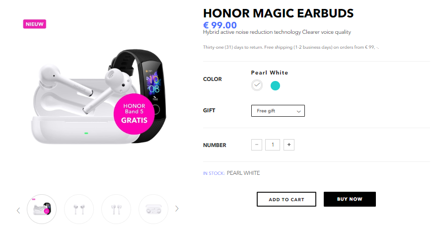 Honor Magic Earbuds