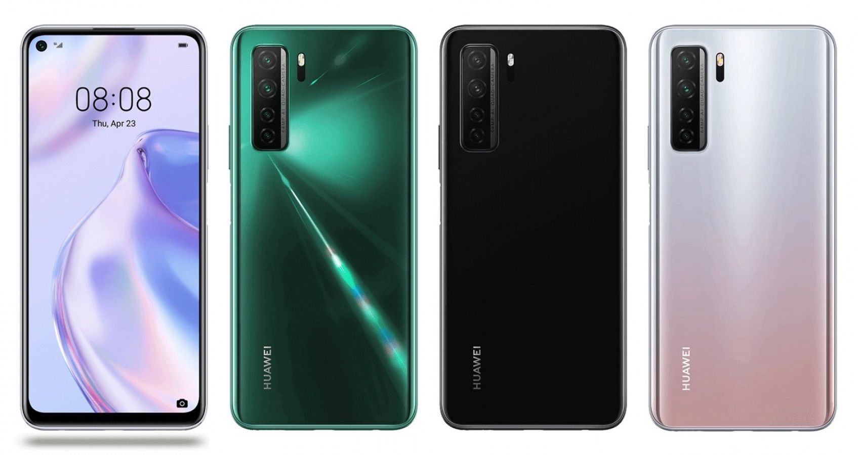 تم إطلاق Huawei P40 Lite 5G مع شاشة مثقبة وكاميرات رباعية Kirin 820 و 64MP 15