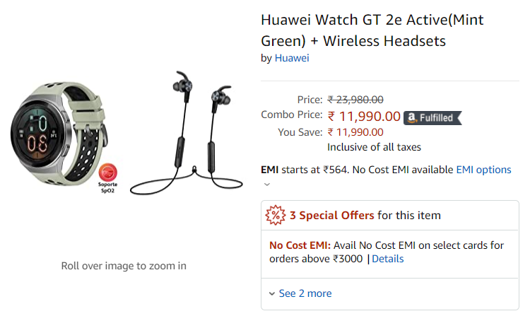Huawei Watch GT 2e India