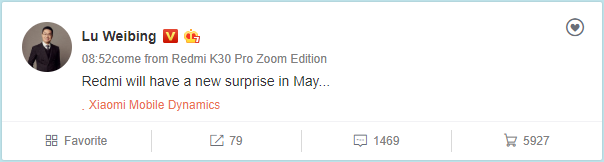 Lu Weibing Redmi Surprise May Launch Redmi Note 5G