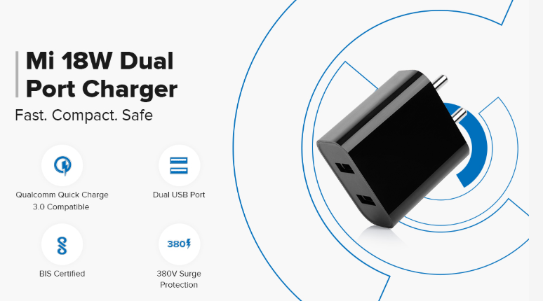 Mi 18W Dual Port Charger featured