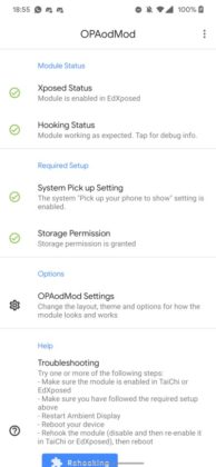 OPAodMod Xposed Module OnePlus 04