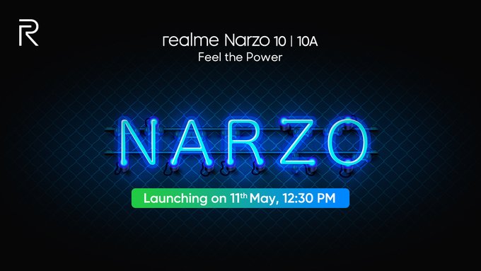 Realme Narzo 10 series May 11 launch