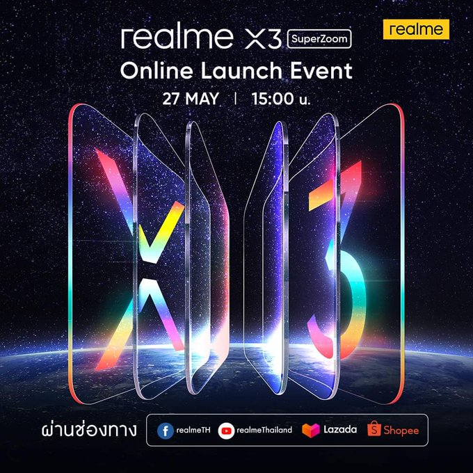 إطلاق Realme X3 SuperZoom في تايلاند في 27 مايو ؛ منتصف يونيو في الهند 107