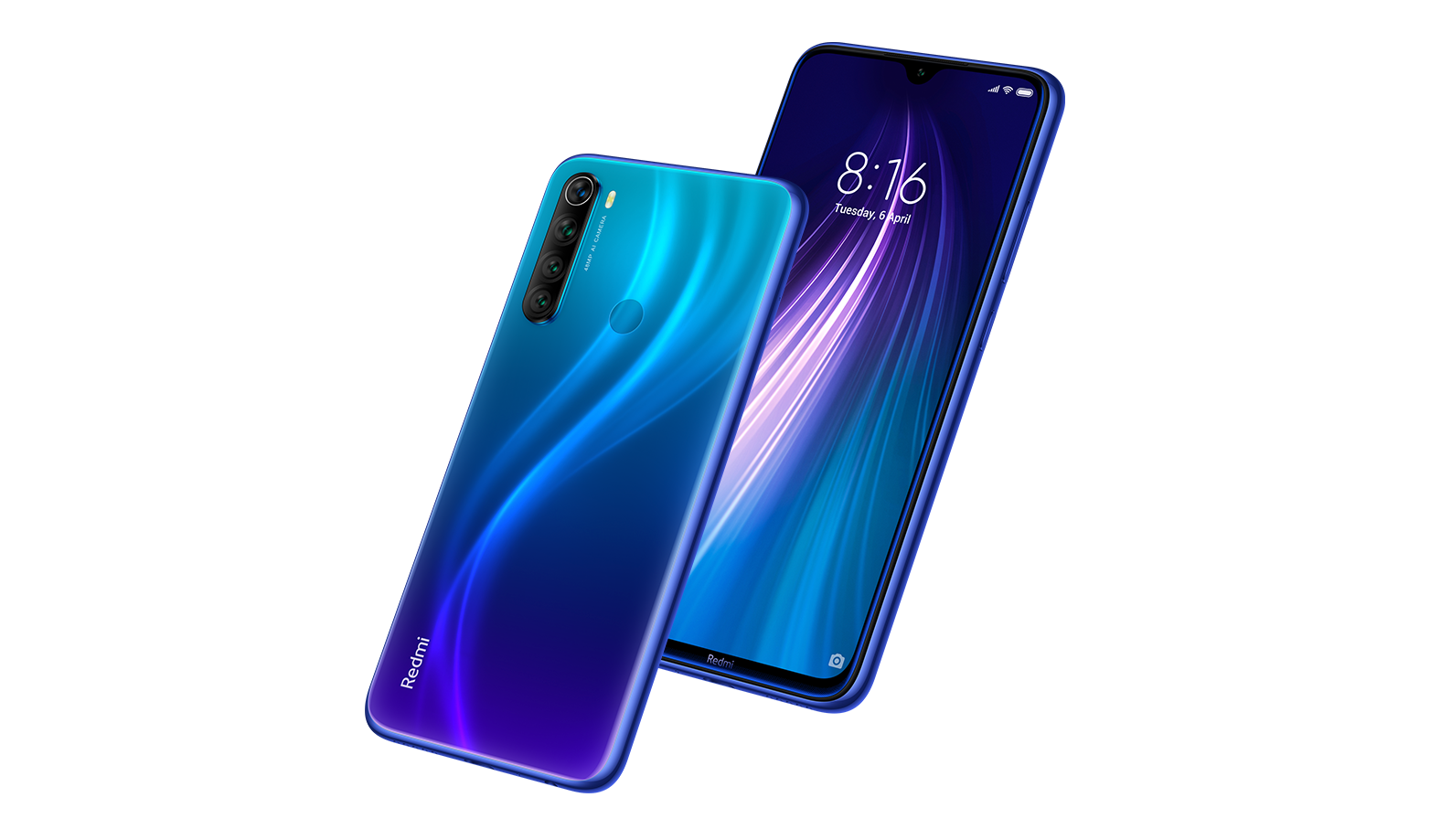 Redmi Note 8 Neptune Blue Featured