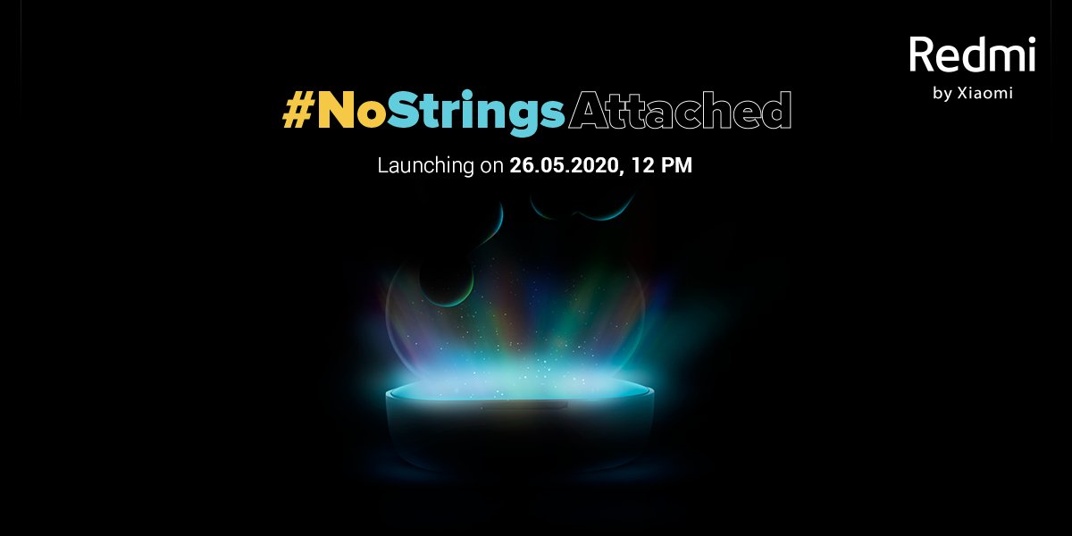 Redmi TWS Earbuds India Launch Teaser