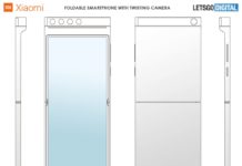 Xiaomi patent reveals an unique foldable phone with a rotating camera Xiaomi