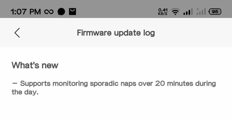 Amazfit Sporadic Naps Sleep Tracking