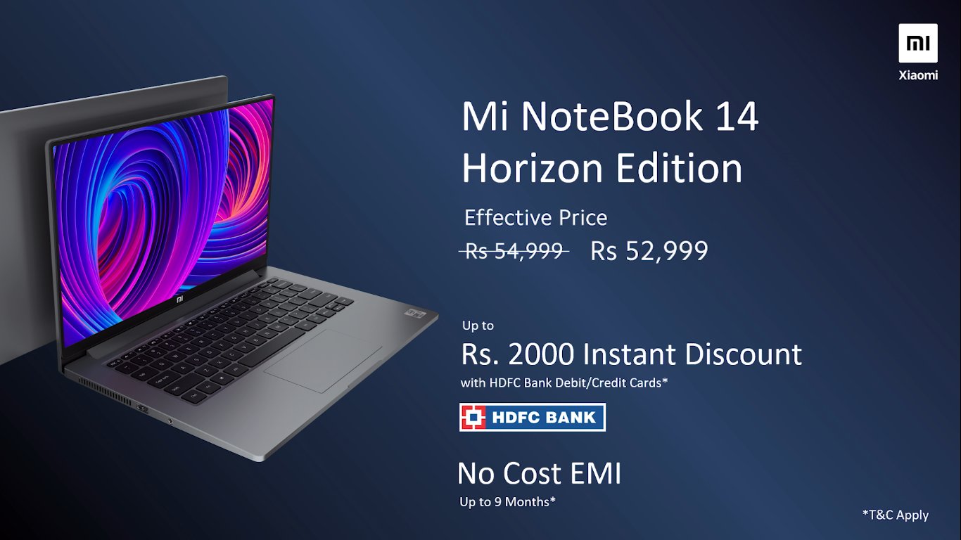 Xiaomi Mi Notebook 14 series Launched in India, starts from 41,999 ...