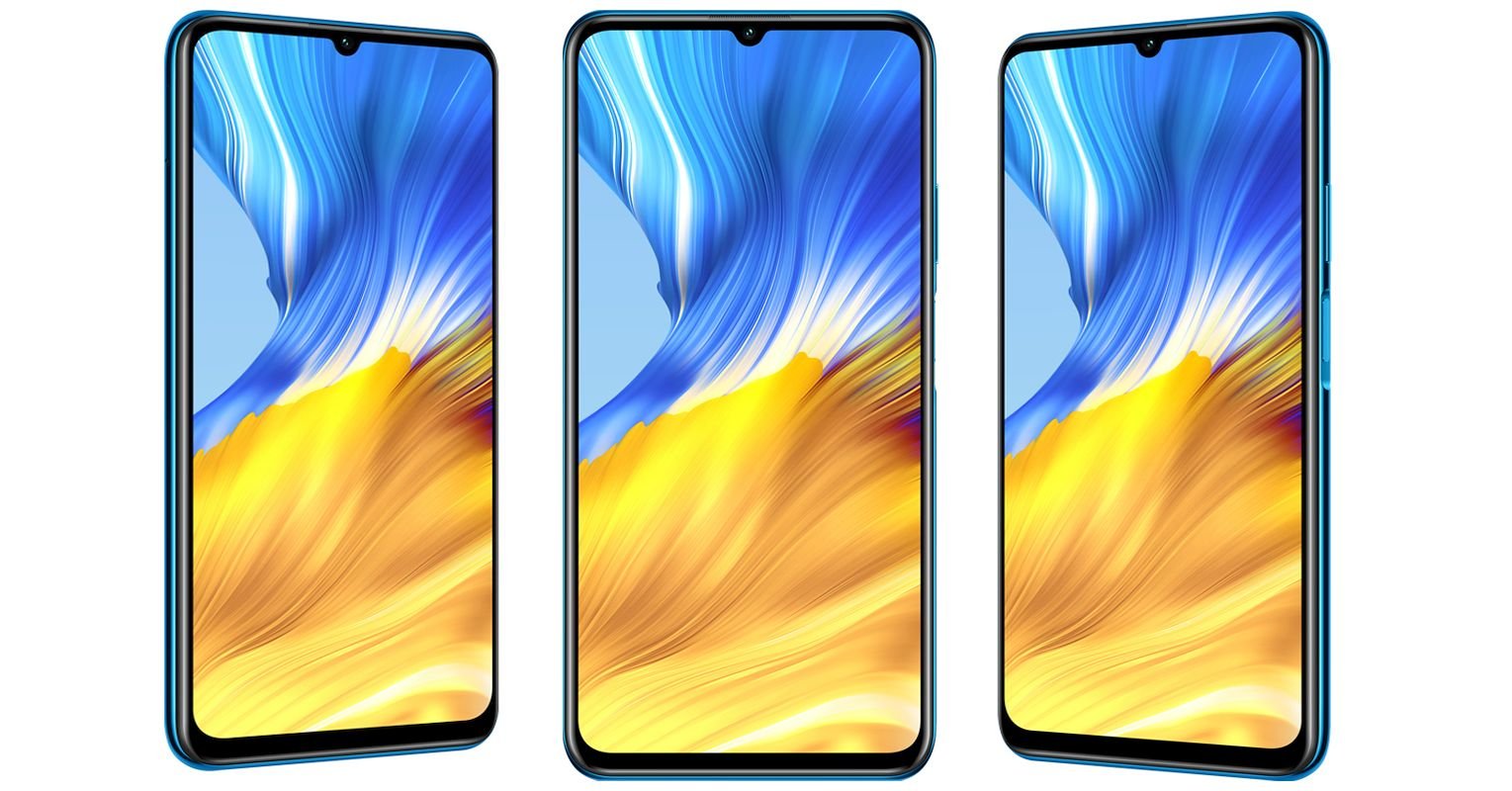 Honor X10 Max render display