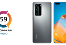 Huawei P40 Pro ranks distant 20th in DxOMark Audio with only 59 points Huawei P40 Pro DxOMark Audio