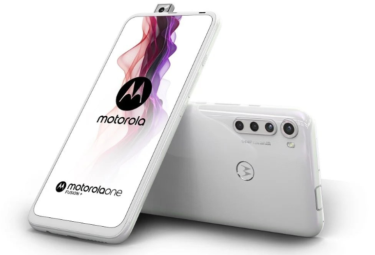Motorola One Fusion+ Moonlight White