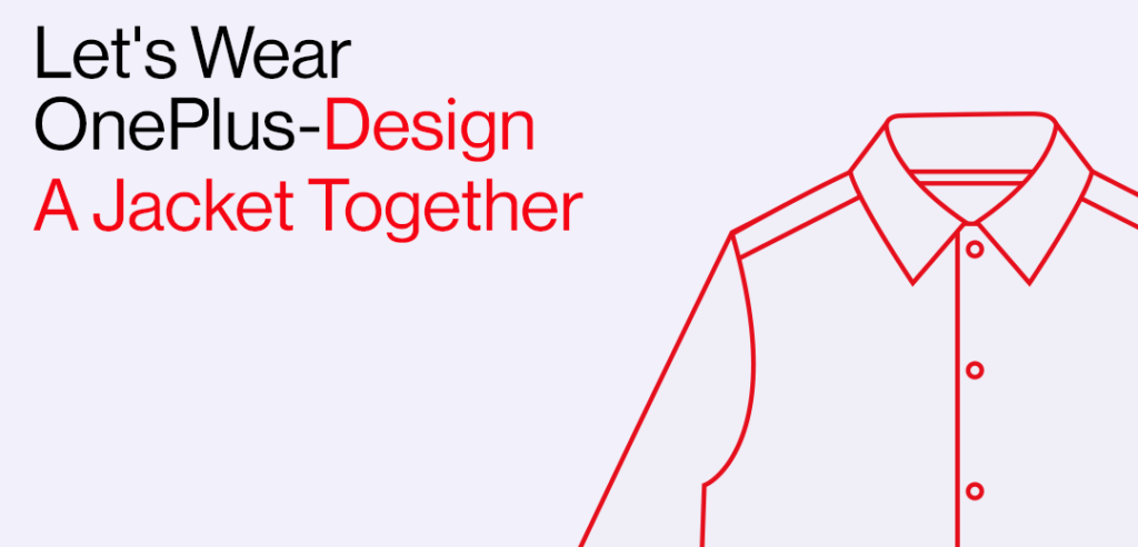 OnePlus Jacket Design Contest