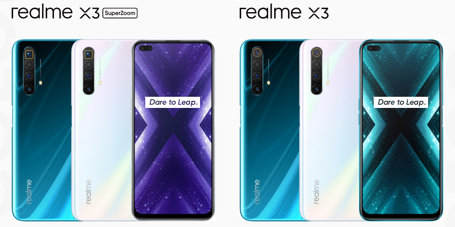 Realme X3 e Realme X3 SuperZoom-