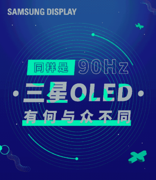Samsung 90Hz OLED Display