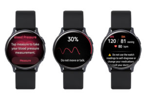 galaxy watch active 2 blood pressure