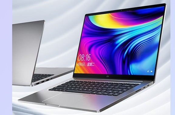 Xiaomi Mi Notebook Pro 15 2020 en primer plano