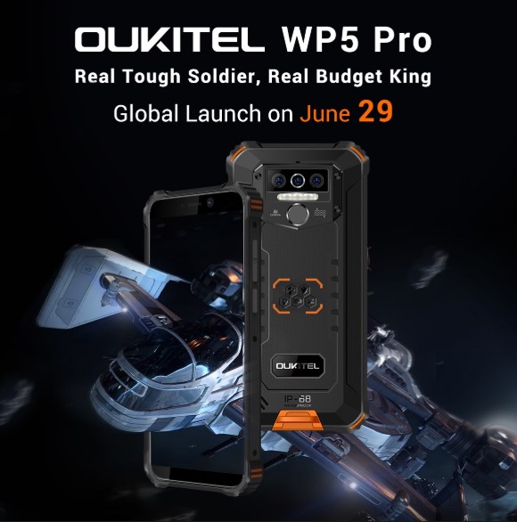 Oukitel Wp5 Pro Rugged Smartphone And Oukitel C19 Slated For Early July Launch Gizmochina