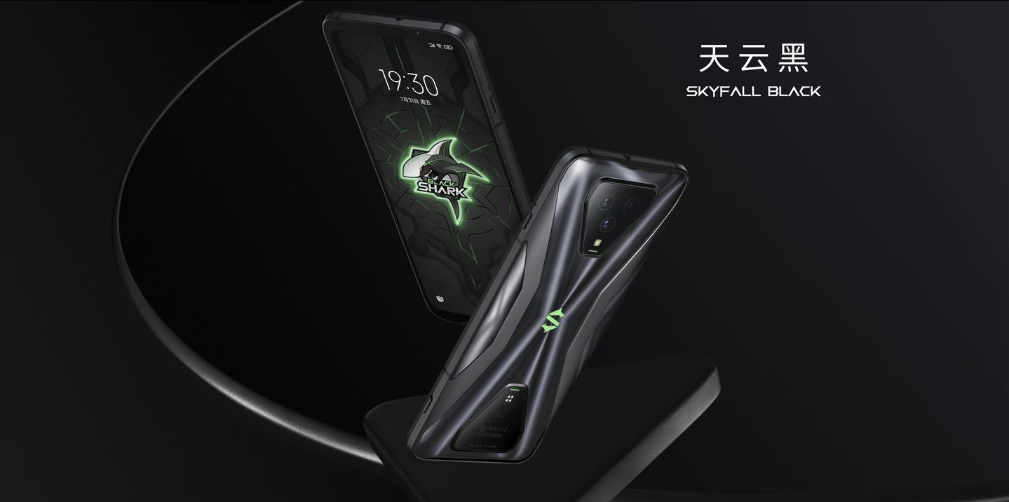 Bkack Shark 3S Skyfall Black