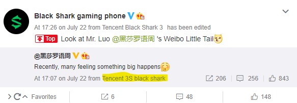 Black Shark 3S teased by CEO; may come with Snapdragon 865+ too