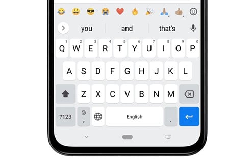 GBoard Quick Access Emoji Bar Featured