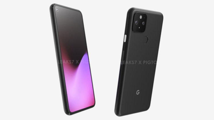 Google PIxel 5 CAD renders