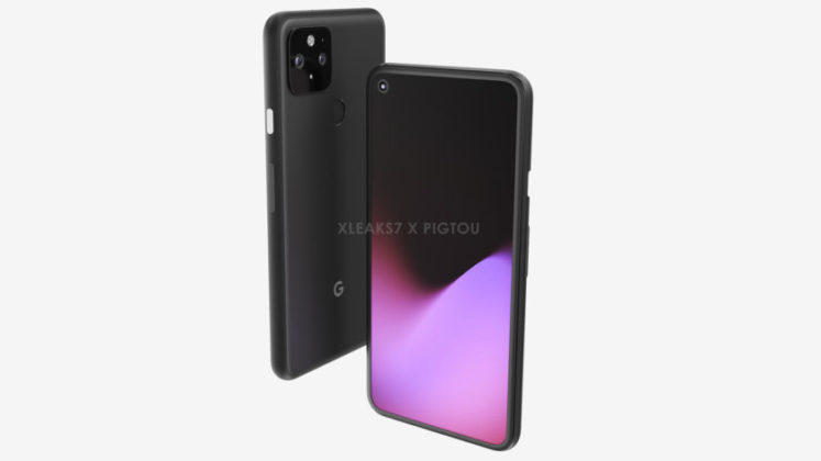 Google PIxel 5 CAD renders