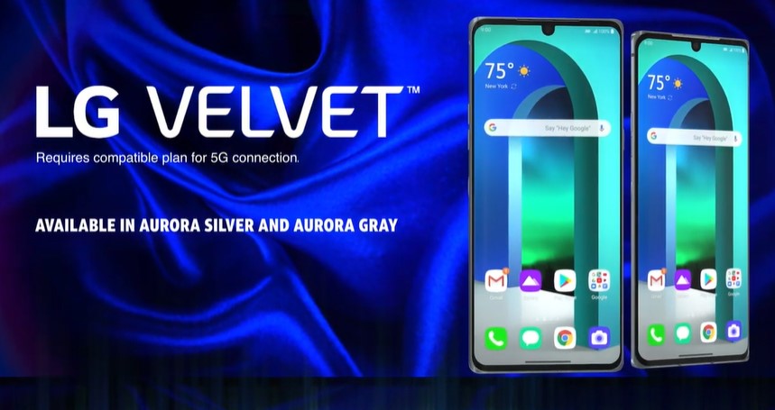 LG Velvet AT&T