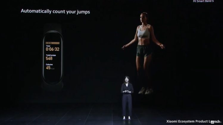 Mi Smart Band 5 features