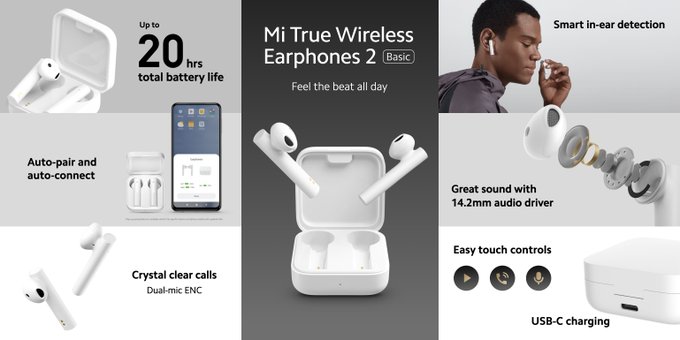 Mi True Wireless Earphones 2 Basic