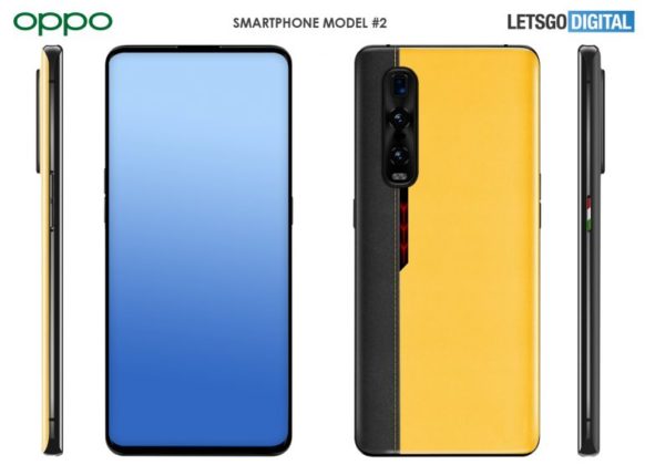 Oppo Find X2 Pro Automobili Lamborghini Edition In-Screen Under Display Camera Design Patent 02