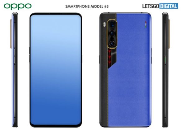 Oppo Find X2 Pro Automobili Lamborghini Edition In-Screen Under Display Camera Design Patent 03