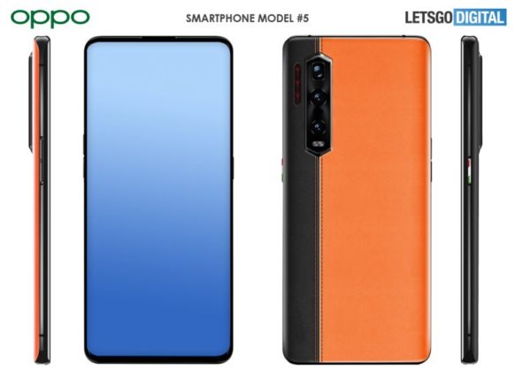 Oppo Find X2 Pro Automobili Lamborghini Edition In-Screen Under Display Camera Design Patent 05