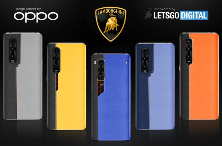 Oppo Find X2 Pro Automobili Lamborghini Edition In-Screen Under Display Camera Design Patent Featured