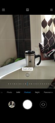 Poco X2 Portrait camera