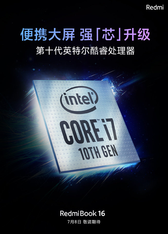 RedmiBook 16 Intel Chipset
