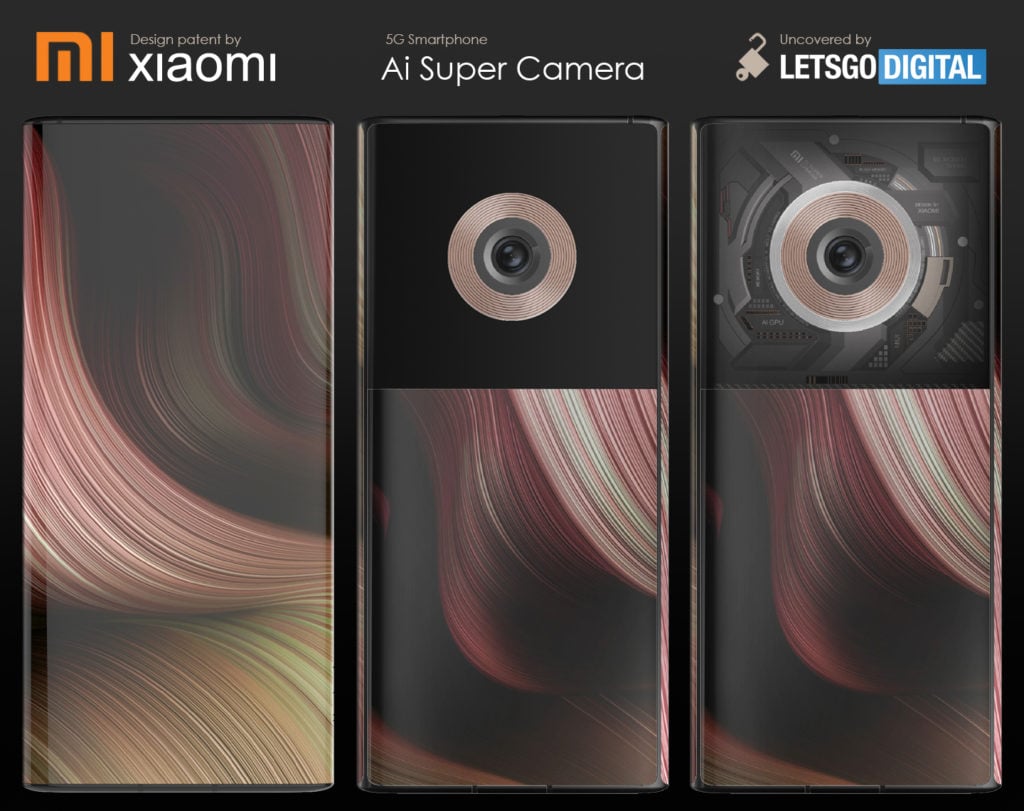 Xiaomi All-around Screen Smartphone Patent 5G 108MP Camera 01