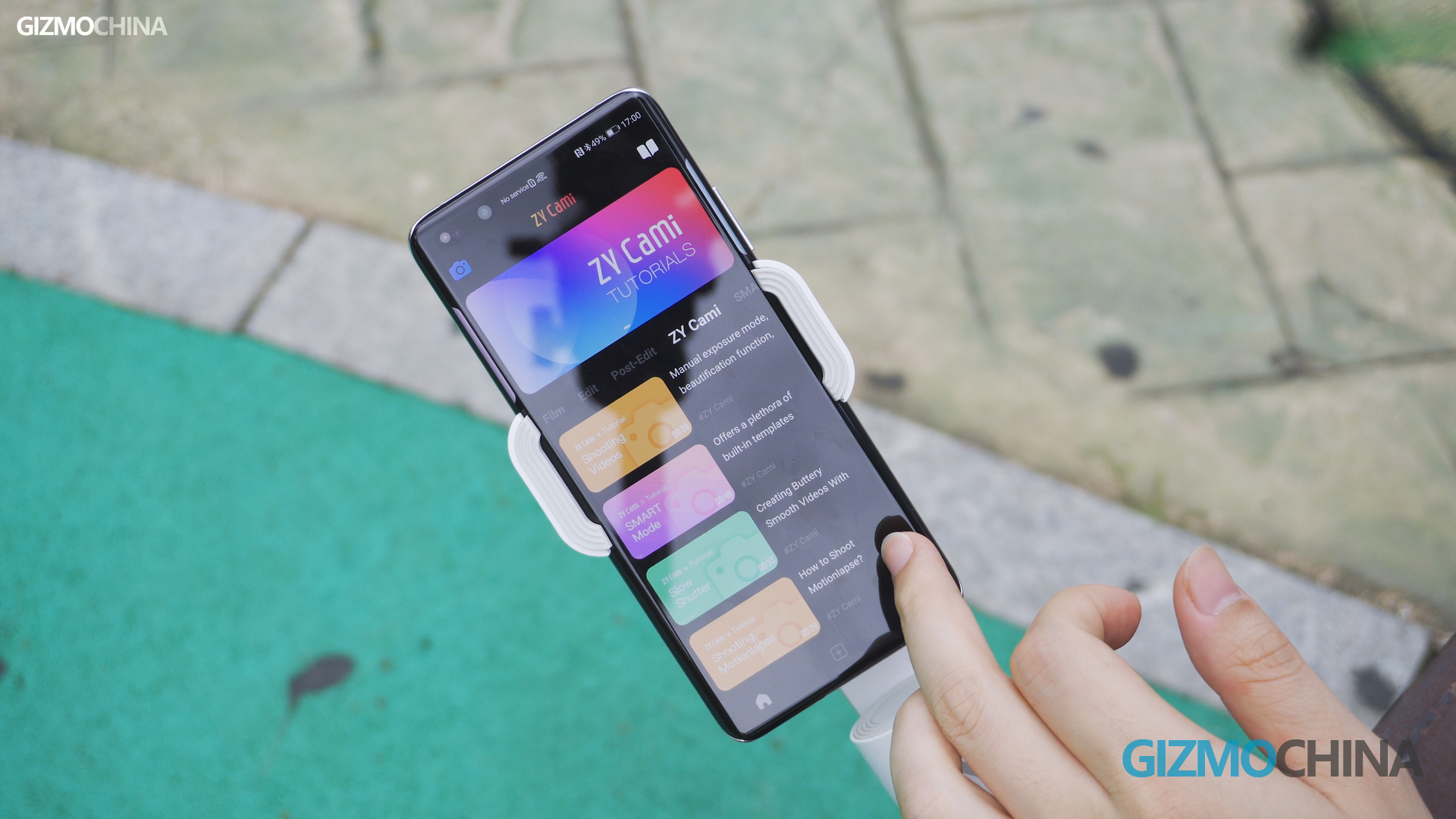 Zhiyun Smooth X Mobile Gimbal Review A Selfie Stick Or A Gimbal Both Gizmochina