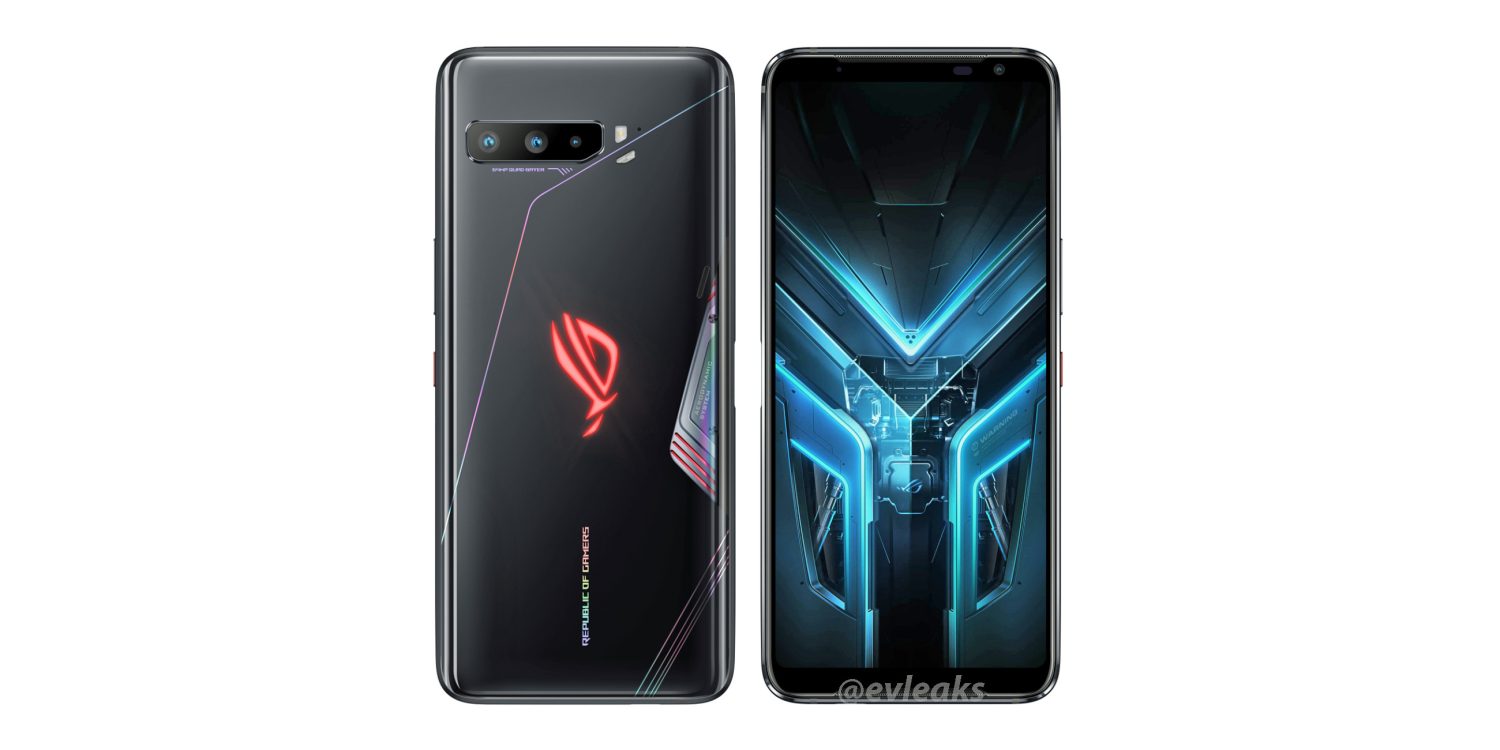 ASUS ROG Phone 3 render by Evan Blass