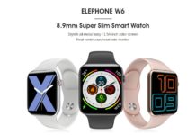 Elephone W6 smartwatch goes on sale via the company’s official store elephone w6