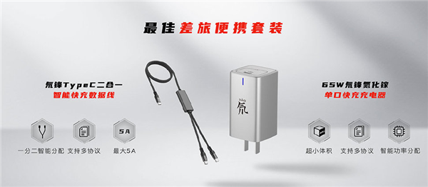 Nubia 45W GaN dual-port charger